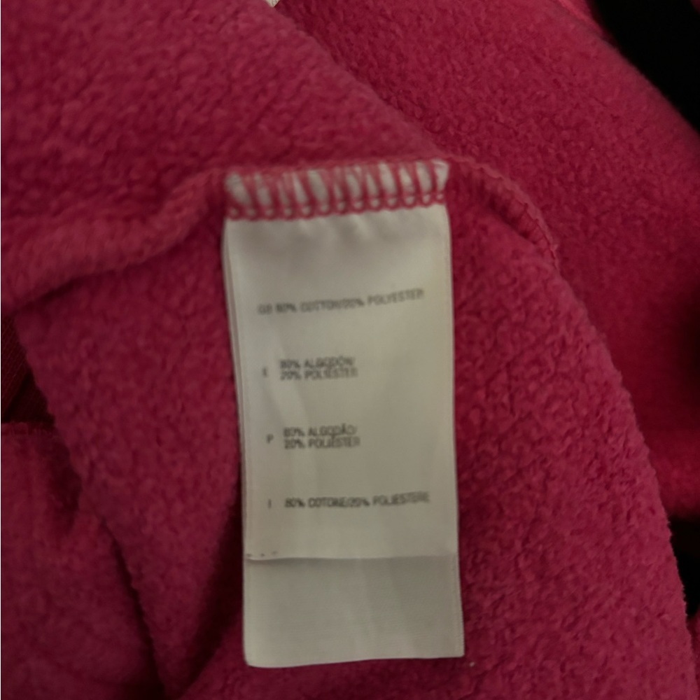 The North Face Womens Medium 1 Dark Pink Full Zip Hoody & 1 Bright Pink Fleece - Picture 7 of 13